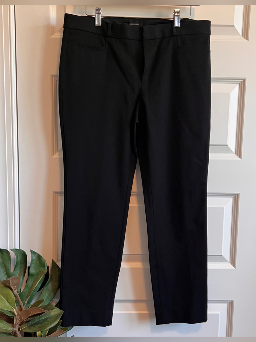 BANANA REPUBLIC Sloan Ankle Pant Stretchy Straight Leg Size 10